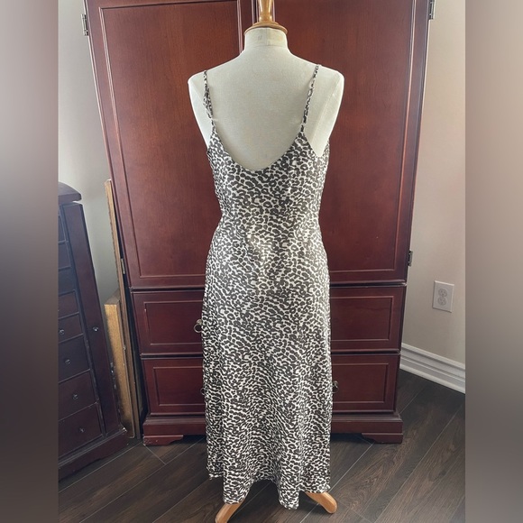 APPARIS animal print long midi slip dress medium - Picture 4 of 10